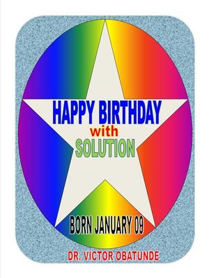 cover image of BORN JANUARY 09